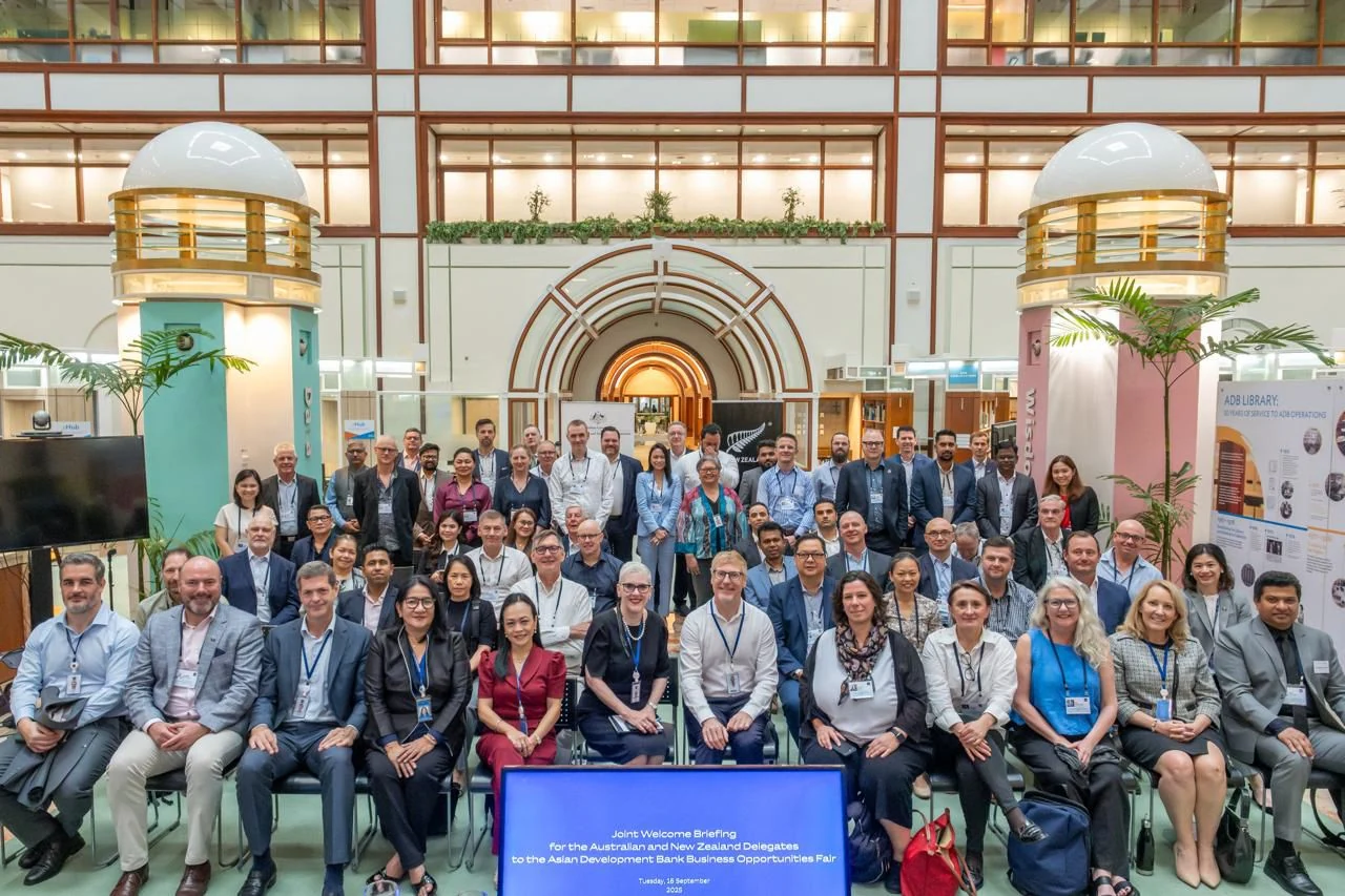 Australian delegation participants during the 2025 Manila mission.