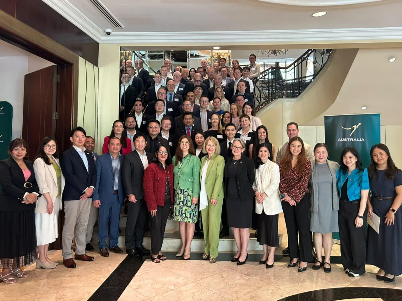 Australian delegation participants during the Manila business mission.